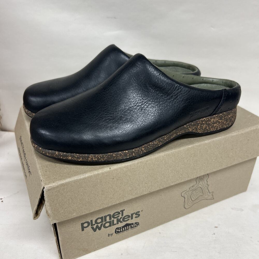 Simple Planet Walkers Mule Slip On Women’s 5.5m NEW Black Cruiser 9271